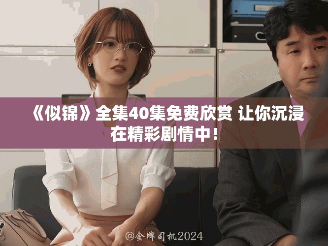 《似锦》全集40集免费欣赏 让你沉浸在精彩剧情中！