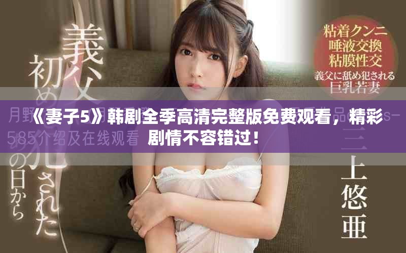 《妻子5》韩剧全季高清完整版免费观看，精彩剧情不容错过！