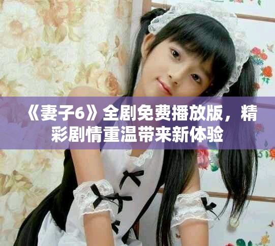 《妻子6》全剧免费播放版，精彩剧情重温带来新体验