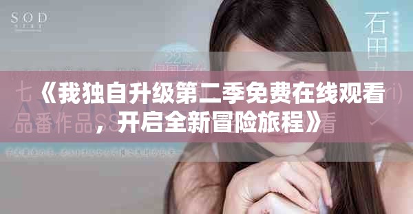 《我独自升级第二季免费在线观看，开启全新冒险旅程》