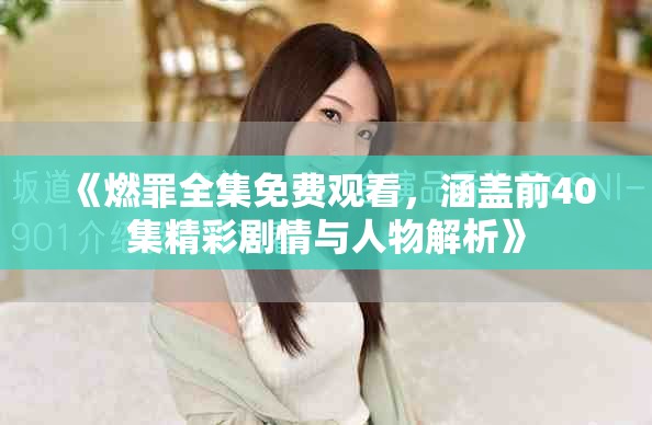 《燃罪全集免费观看，涵盖前40集精彩剧情与人物解析》