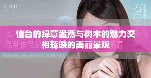 仙台的绿意盎然与树木的魅力交相辉映的美丽景观
