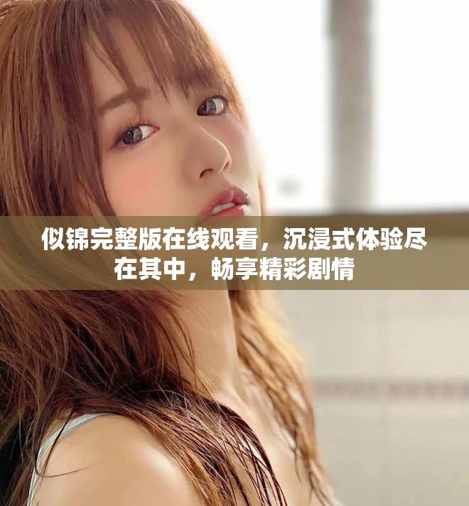 似锦完整版在线观看，沉浸式体验尽在其中，畅享精彩剧情