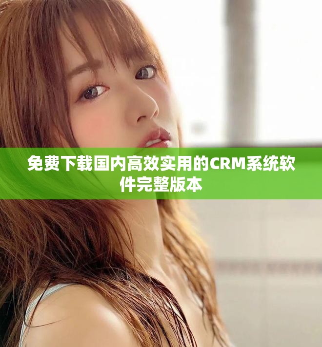 免费下载国内高效实用的CRM系统软件完整版本