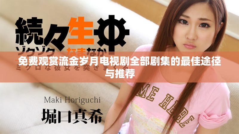 免费观赏流金岁月电视剧全部剧集的最佳途径与推荐