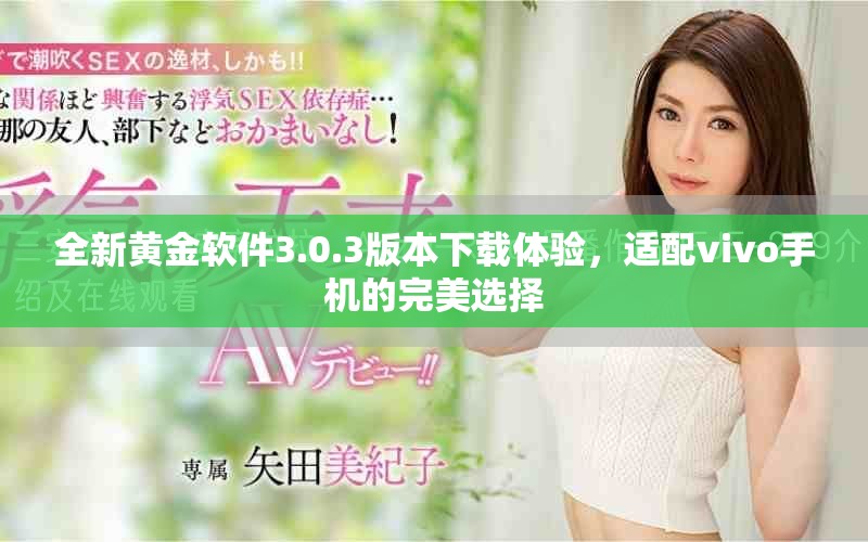 全新黄金软件3.0.3版本下载体验，适配vivo手机的完美选择