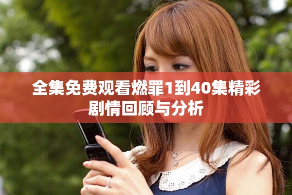 全集免费观看燃罪1到40集精彩剧情回顾与分析