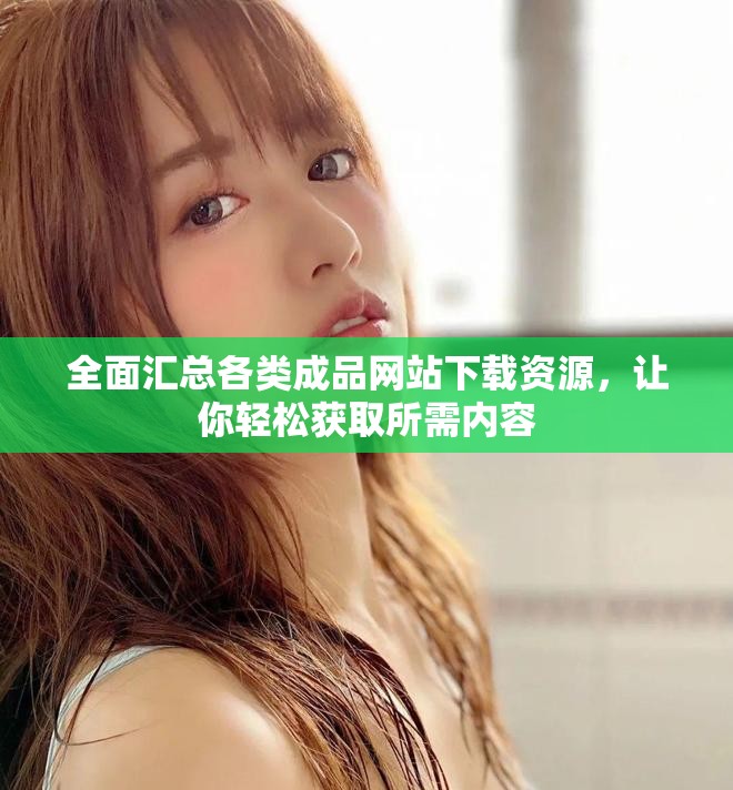全面汇总各类成品网站下载资源，让你轻松获取所需内容