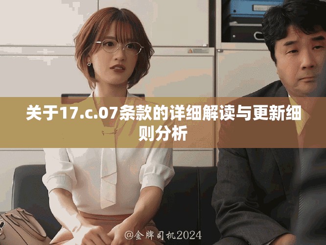 关于17.c.07条款的详细解读与更新细则分析