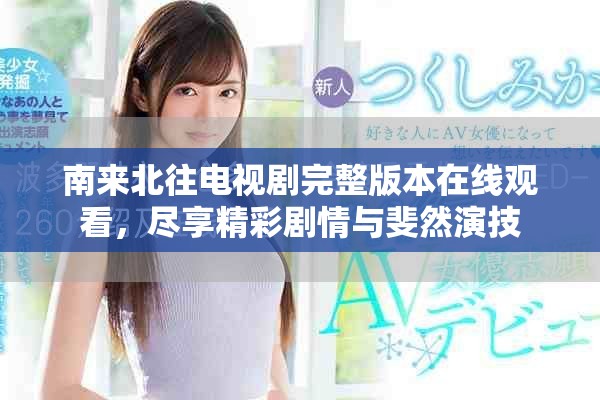 南来北往电视剧完整版本在线观看，尽享精彩剧情与斐然演技