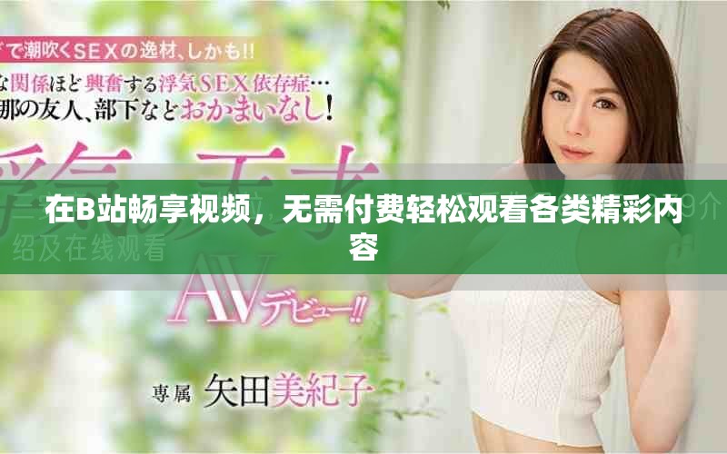 在B站畅享视频，无需付费轻松观看各类精彩内容