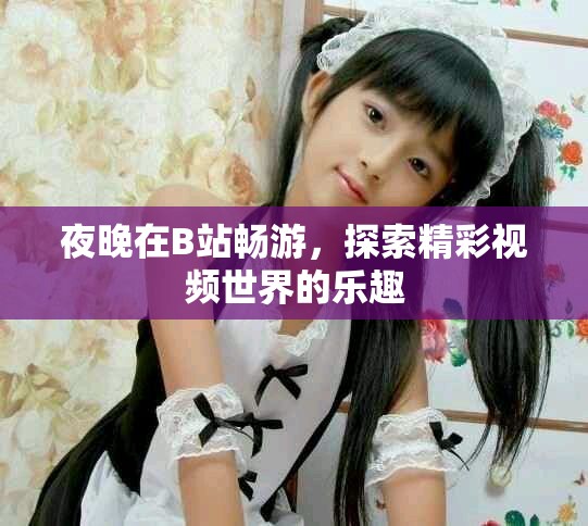 夜晚在B站畅游，探索精彩视频世界的乐趣