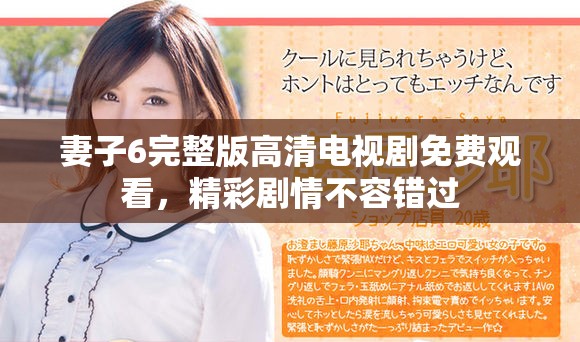 妻子6完整版高清电视剧免费观看，精彩剧情不容错过