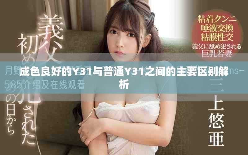 成色良好的Y31与普通Y31之间的主要区别解析