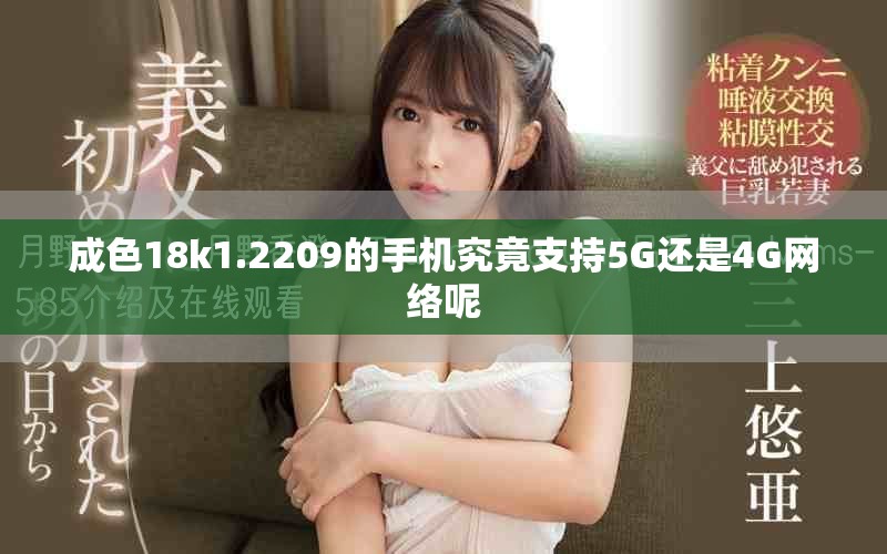 成色18k1.2209的手机究竟支持5G还是4G网络呢