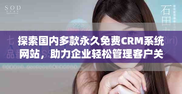 探索国内多款永久免费CRM系统网站，助力企业轻松管理客户关系