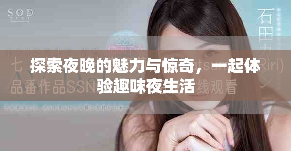探索夜晚的魅力与惊奇，一起体验趣味夜生活