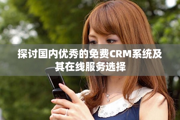 探讨国内优秀的免费CRM系统及其在线服务选择