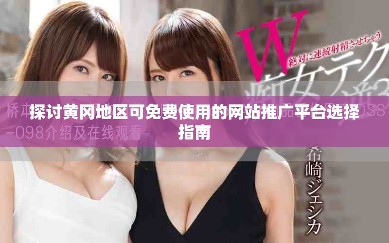 探讨黄冈地区可免费使用的网站推广平台选择指南