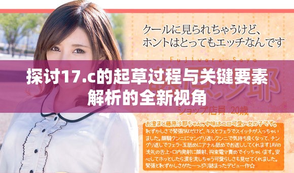 探讨17.c的起草过程与关键要素解析的全新视角