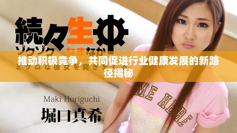 推动积极竞争，共同促进行业健康发展的新路径揭秘