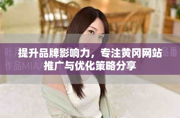 提升品牌影响力，专注黄冈网站推广与优化策略分享
