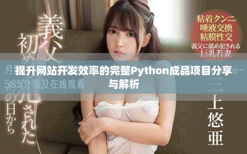 提升网站开发效率的完整Python成品项目分享与解析
