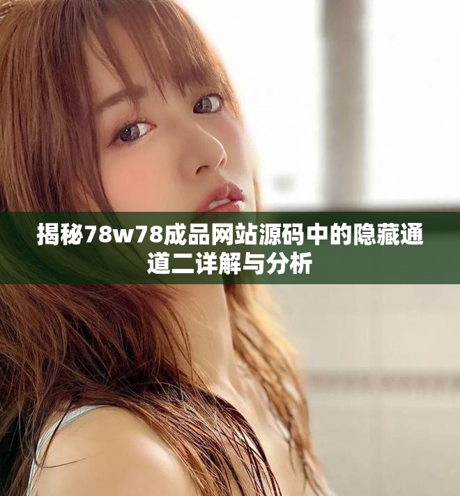 揭秘78w78成品网站源码中的隐藏通道二详解与分析