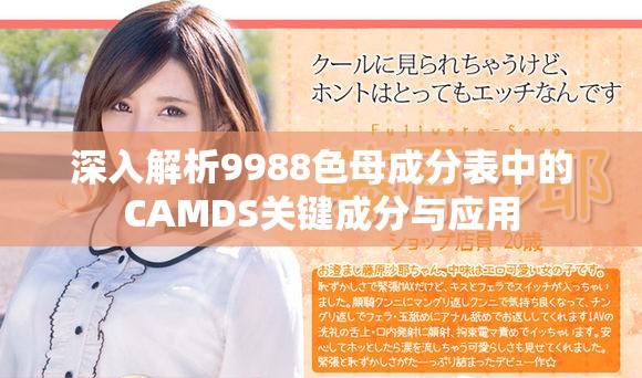 深入解析9988色母成分表中的CAMDS关键成分与应用