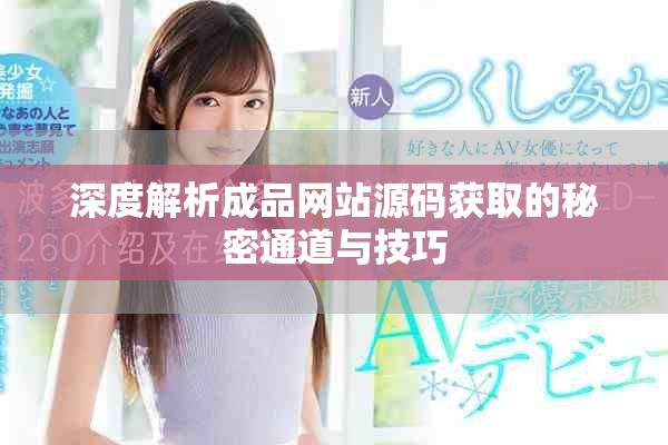 深度解析成品网站源码获取的秘密通道与技巧