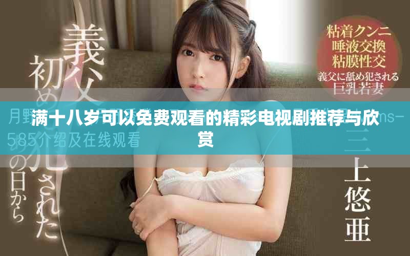 满十八岁可以免费观看的精彩电视剧推荐与欣赏
