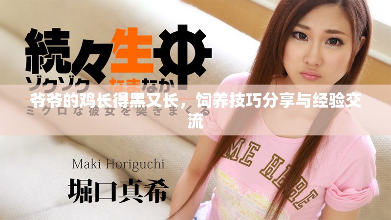 爷爷的鸡长得黑又长，饲养技巧分享与经验交流