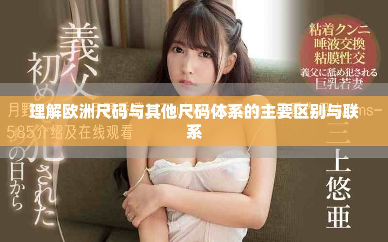 理解欧洲尺码与其他尺码体系的主要区别与联系