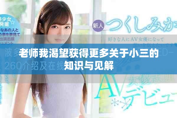 老师我渴望获得更多关于小三的知识与见解