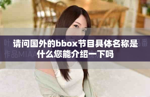 请问国外的bbox节目具体名称是什么您能介绍一下吗