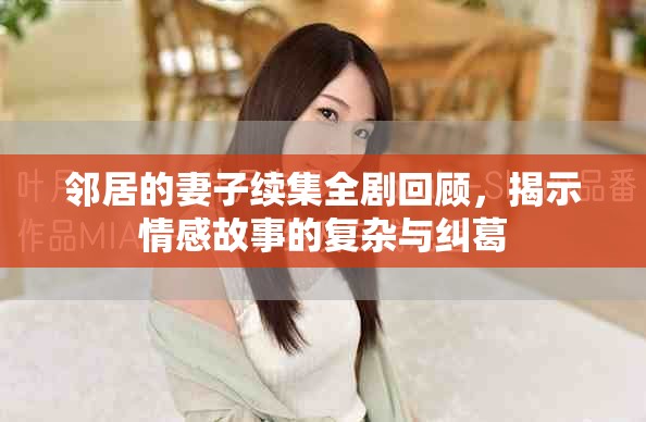 邻居的妻子续集全剧回顾，揭示情感故事的复杂与纠葛