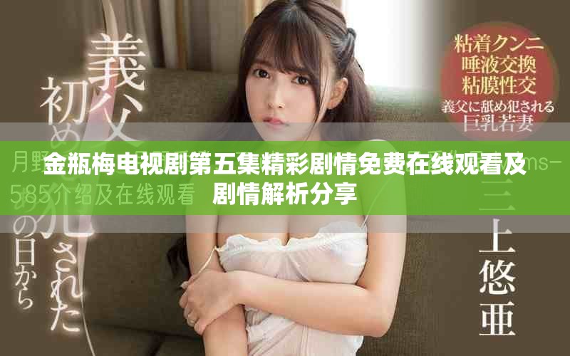 金瓶梅电视剧第五集精彩剧情免费在线观看及剧情解析分享