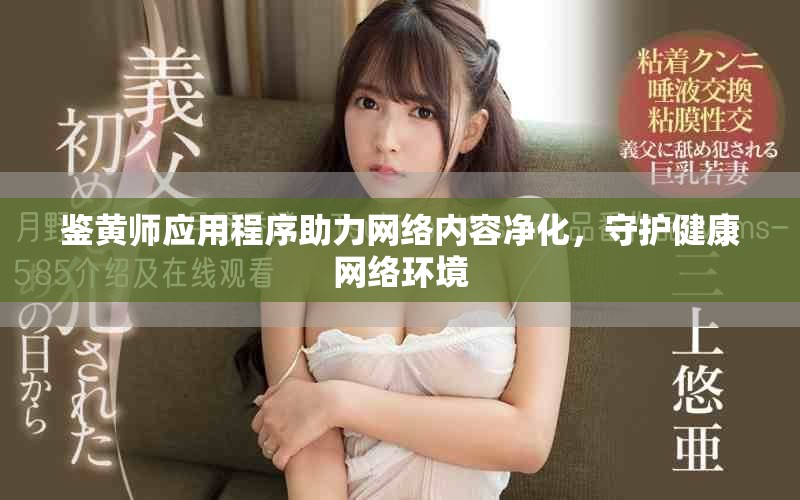 鉴黄师应用程序助力网络内容净化，守护健康网络环境
