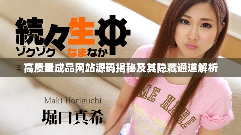 高质量成品网站源码揭秘及其隐藏通道解析