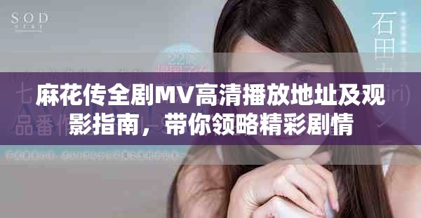 麻花传全剧MV高清播放地址及观影指南，带你领略精彩剧情