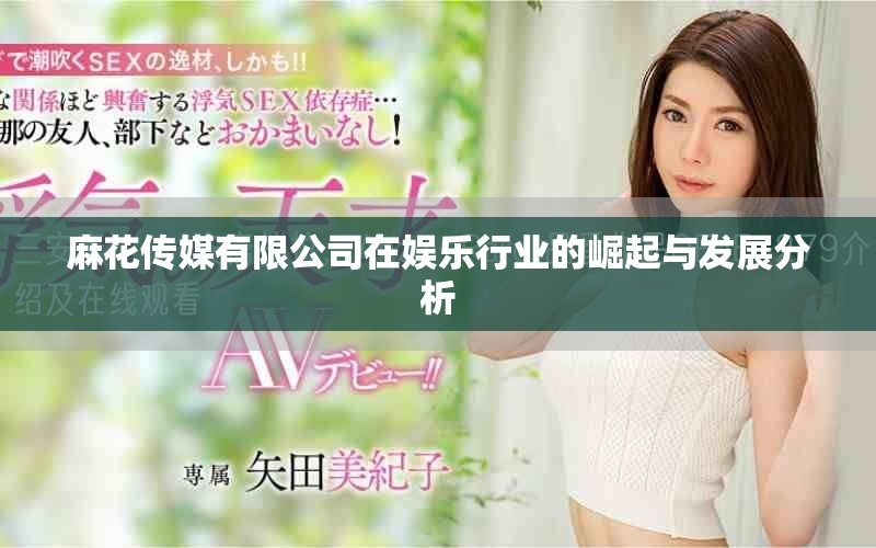 麻花传媒有限公司在娱乐行业的崛起与发展分析