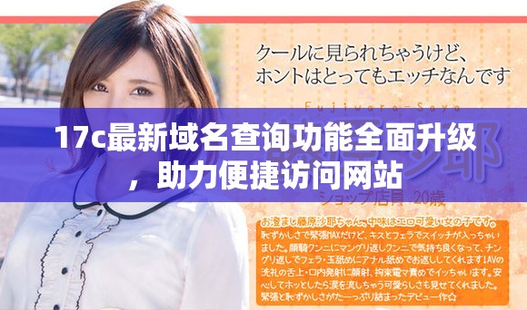 17c最新域名查询功能全面升级，助力便捷访问网站