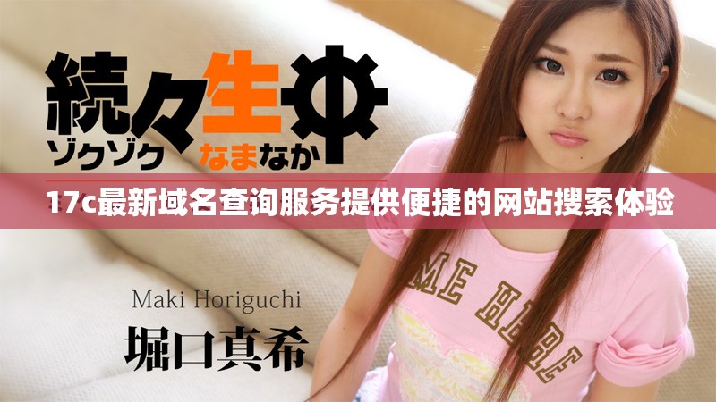 17c最新域名查询服务提供便捷的网站搜索体验