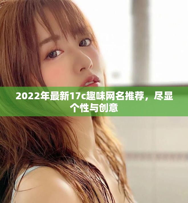 2022年最新17c趣味网名推荐，尽显个性与创意