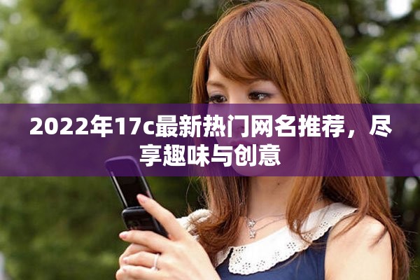 2022年17c最新热门网名推荐，尽享趣味与创意