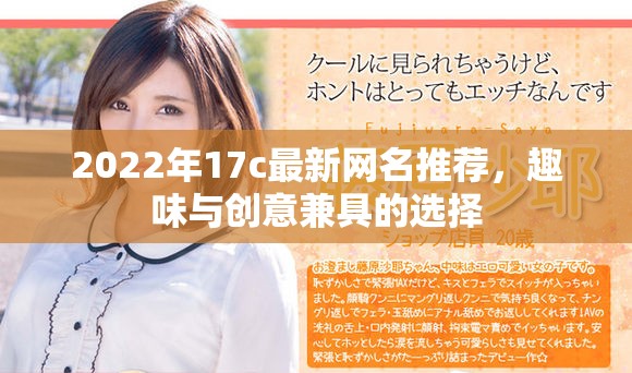 2022年17c最新网名推荐，趣味与创意兼具的选择