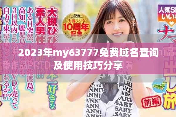 2023年my63777免费域名查询及使用技巧分享