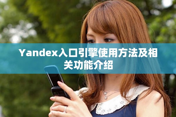Yandex入口引擎使用方法及相关功能介绍